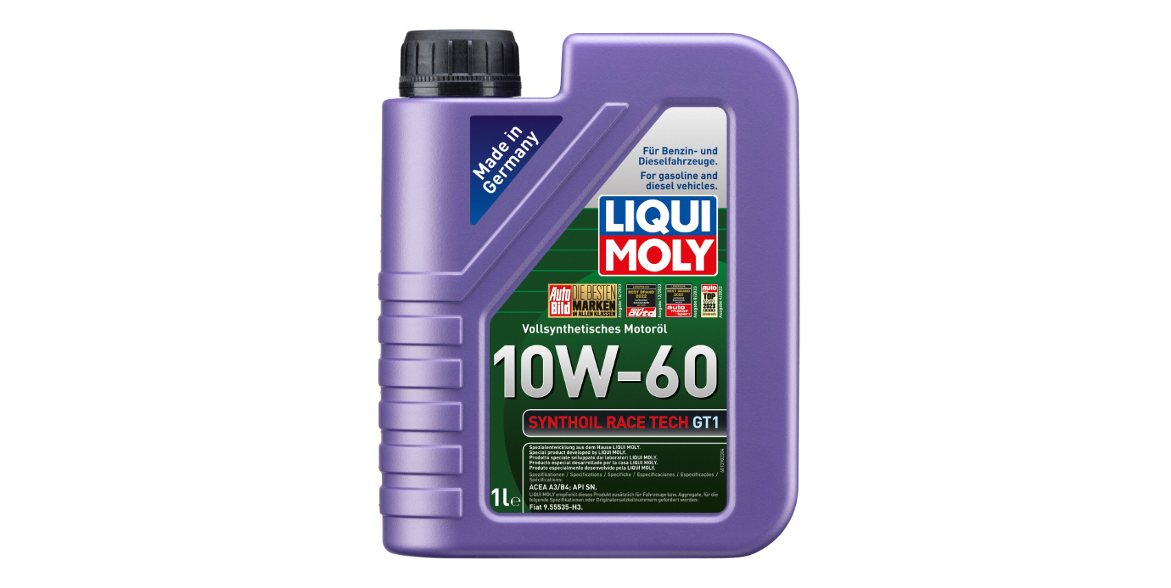 LIQUI MOLY Synthoil Race Tech GT1 10W60 Engine Oil