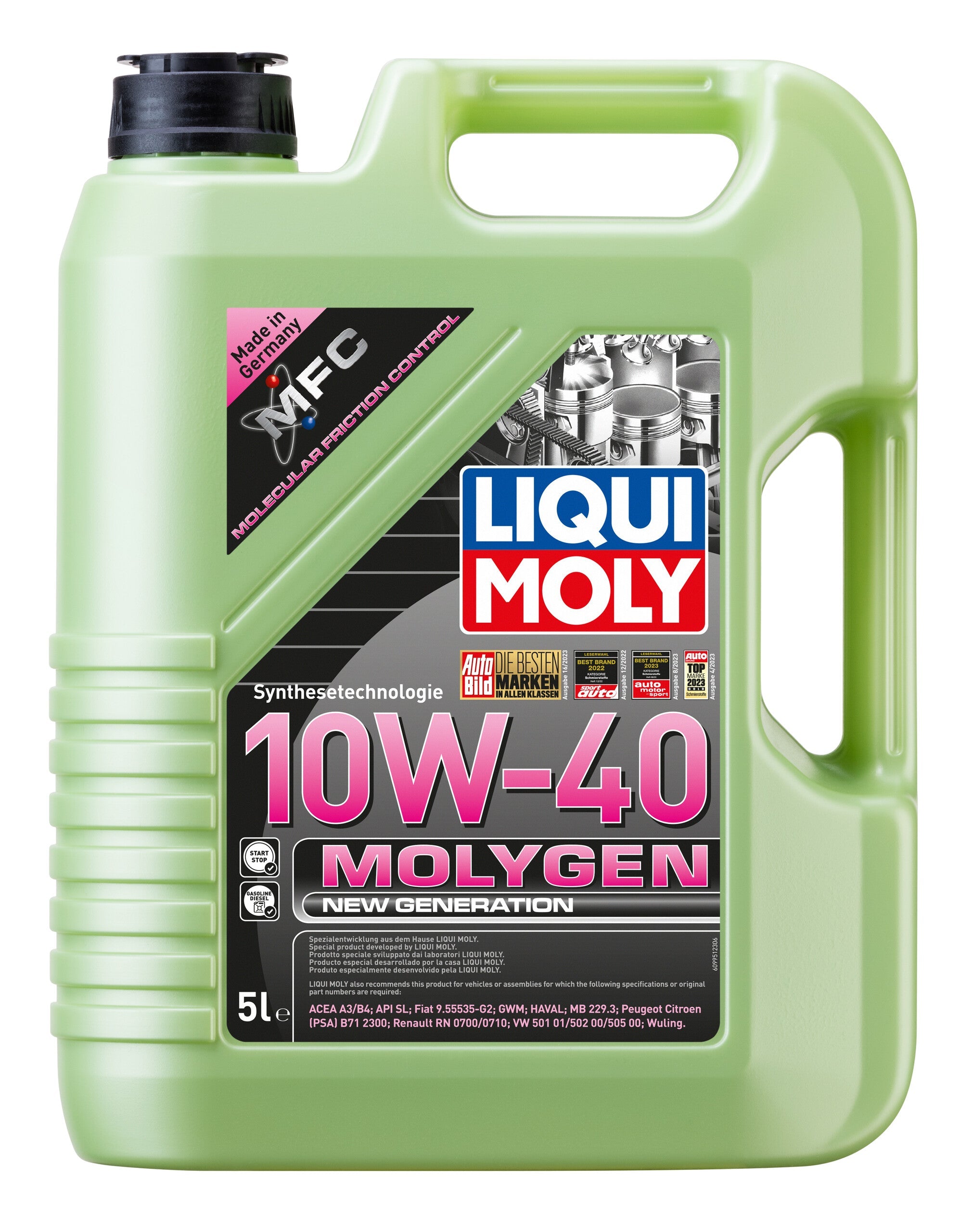 LIQUI MOLY Molygen New Generation 10W40 Engine Oil