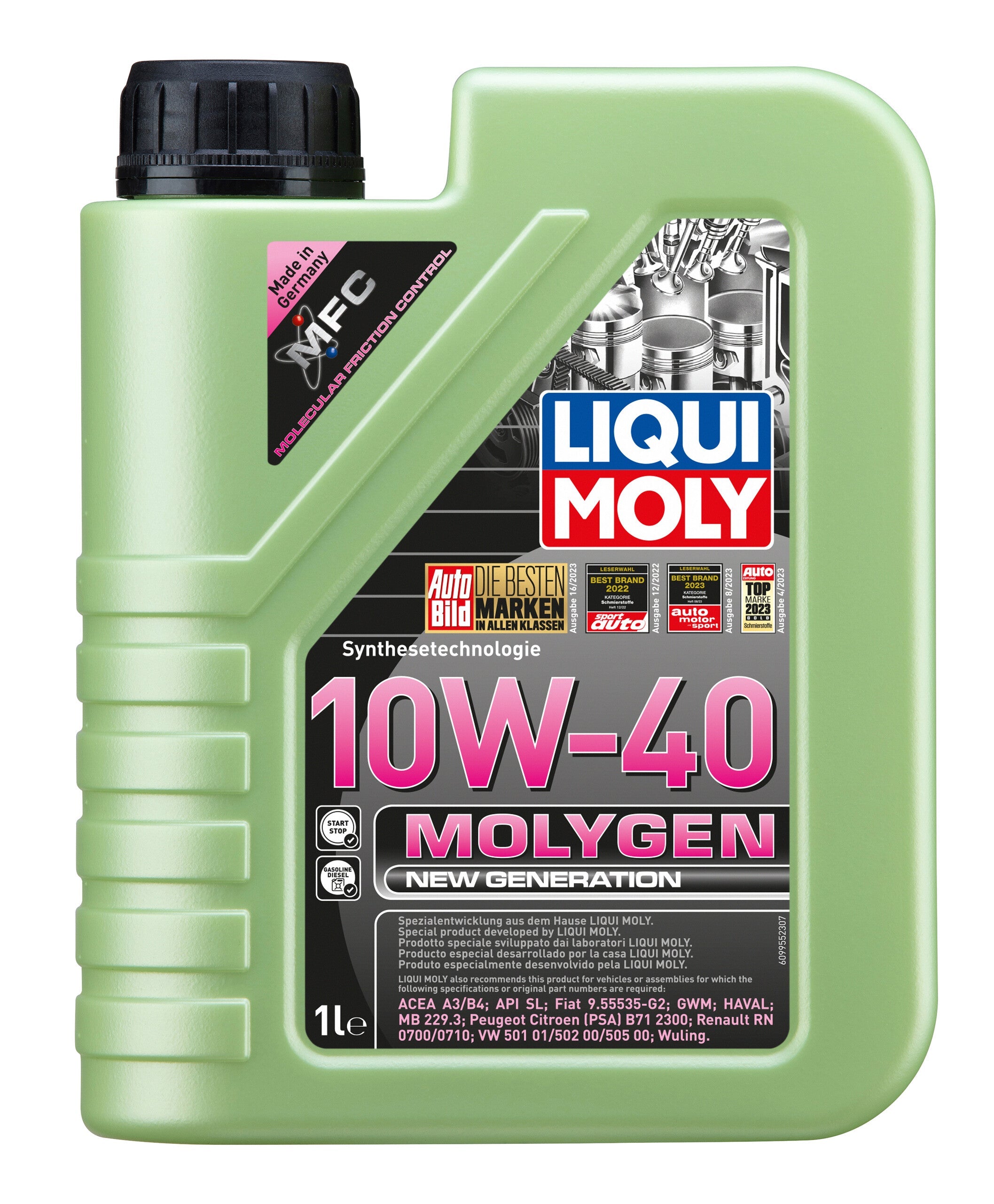 LIQUI MOLY Molygen New Generation 10W40 Engine Oil