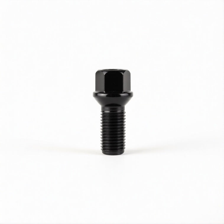 Bimecc Steel Wheel Bolts (Black) Radius - Audi RS4 Quattro B8/B9