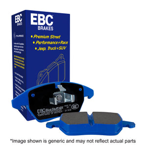 EBC Bluestuff Brake Pads (FRONT) - Ford Mustang 2.3 Ecoboost S550
