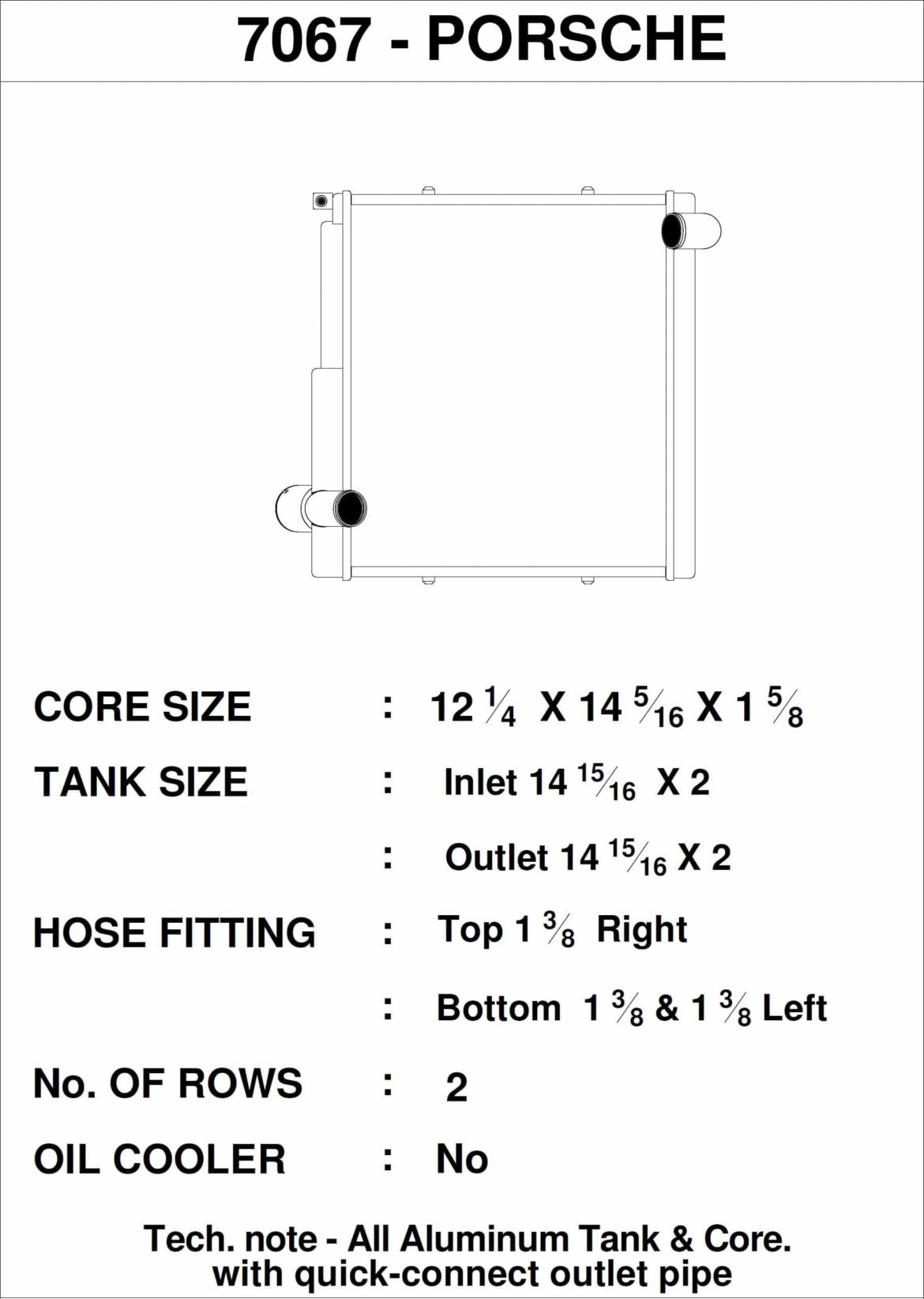 CSF Race Radiator for Porsche Boxster (981), Cayman (981) including GT4 - Right Side Only