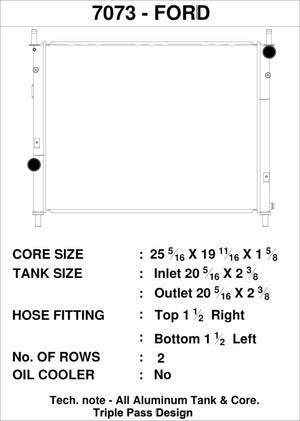 CSF Race Radiator for 2015+ Ford Mustang 5.0L GT