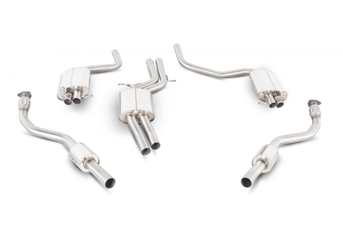 Scorpion Exhausts Cat-Back - Audi RS4 B8 4.2 FSI 2010-2015