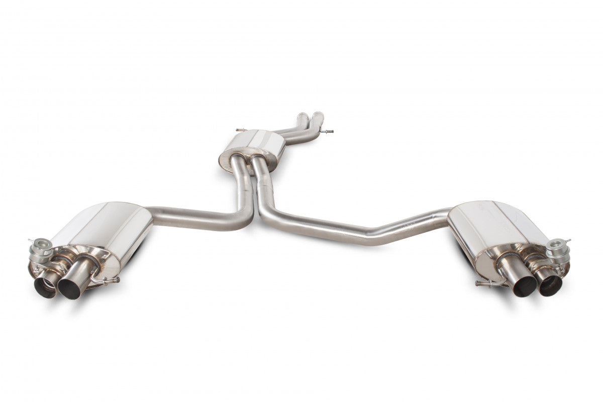 Scorpion Exhausts Half System - Audi RS4 B8 4.2 FSI 2010-2015
