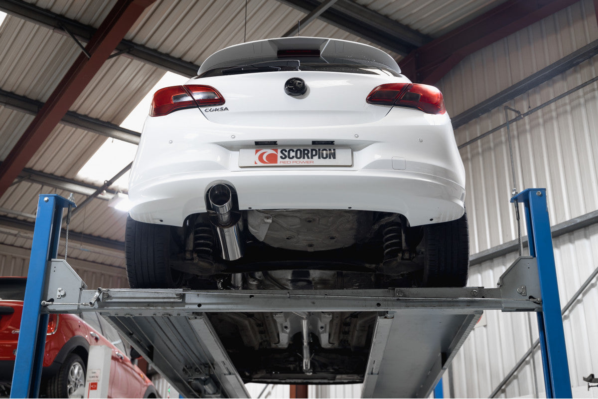 Scorpion Exhausts Cat-Back - Vauxhall Corsa E 1.4 (Non Turbo) 2014-2019