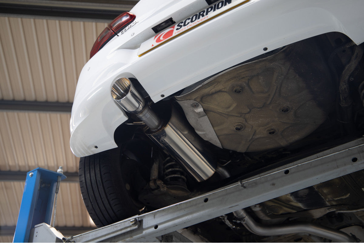 Scorpion Exhausts Cat-Back - Vauxhall Corsa E 1.4 (Non Turbo) 2014-2019