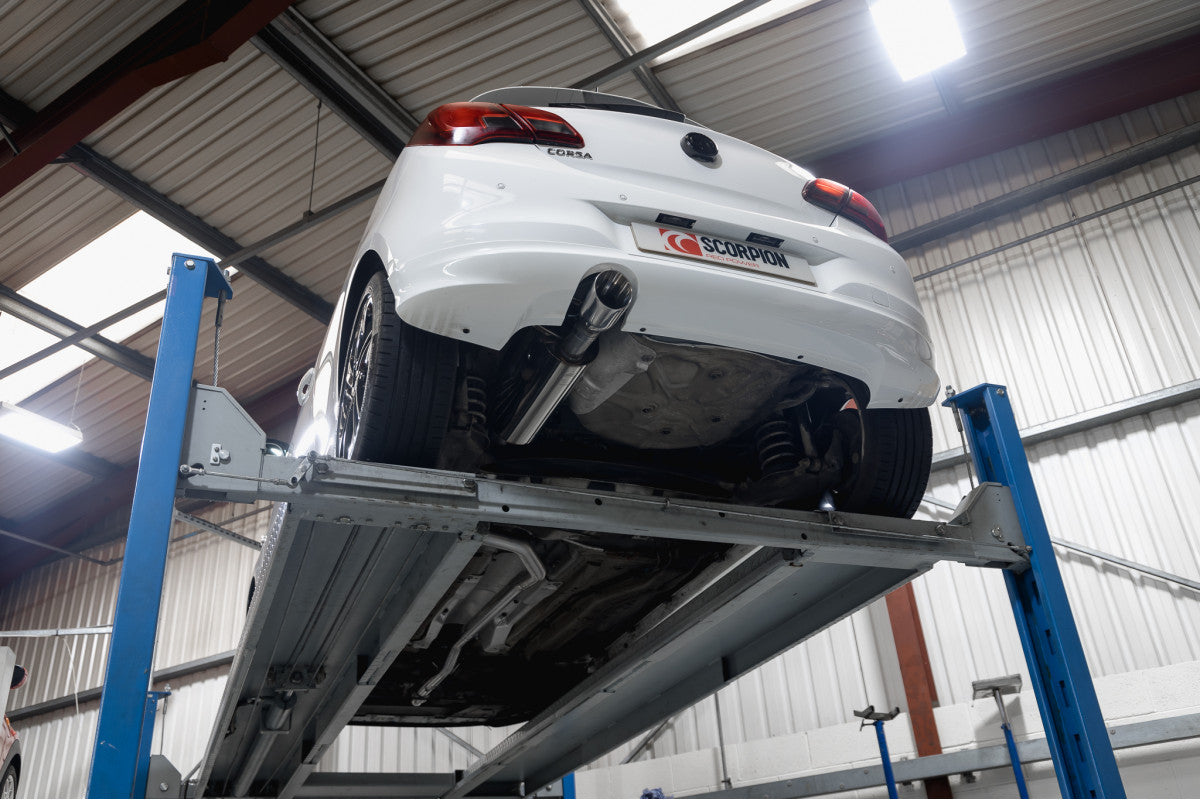 Scorpion Exhausts Cat-Back - Vauxhall Corsa E 1.4 (Non Turbo) 2014-2019