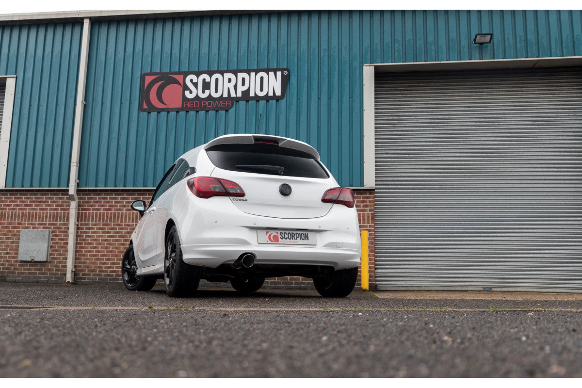Scorpion Exhausts Cat-Back - Vauxhall Corsa E 1.4 (Non Turbo) 2014-2019