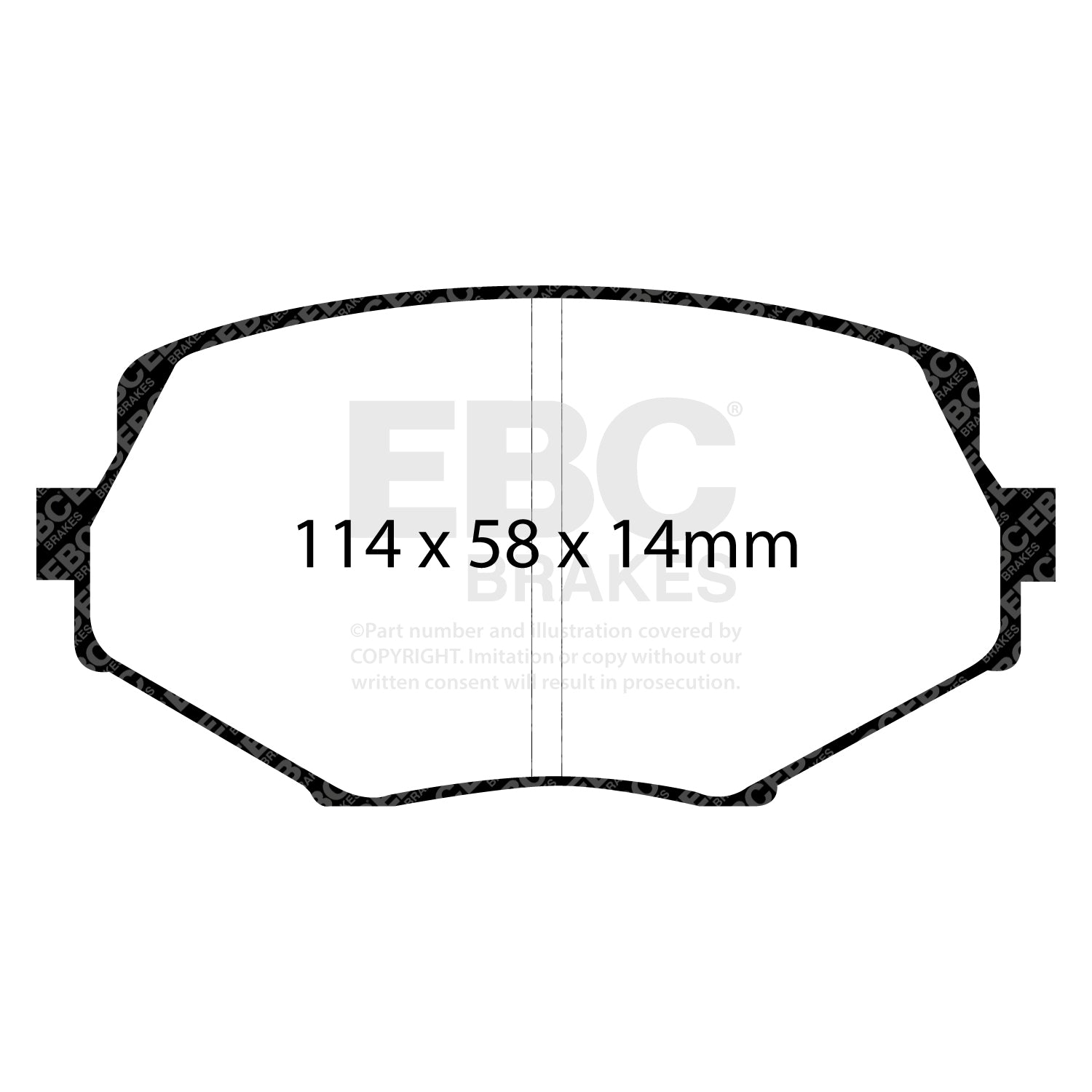 EBC Bluestuff Brake Pads (FRONT) - Mazda MX5 NA