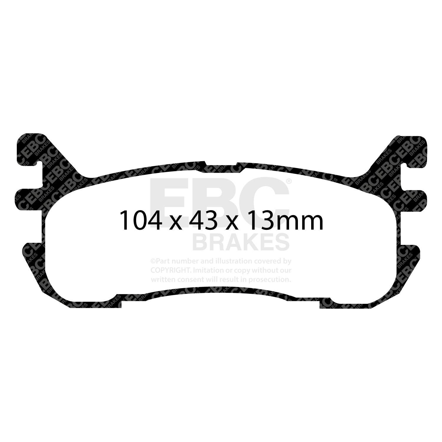 EBC Bluestuff Brake Pads (REAR) - Mazda MX5 NB