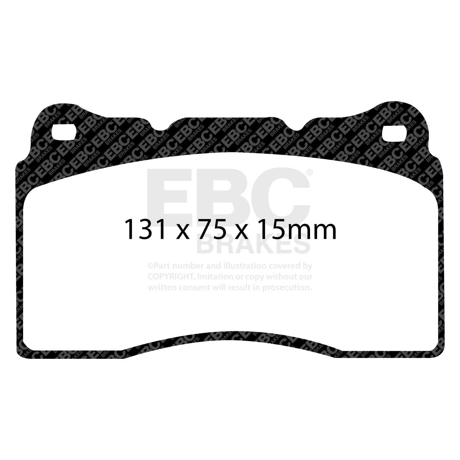 EBC SR-21 Racing Brake Pads (FRONT) - Honda Civic Type R FK8