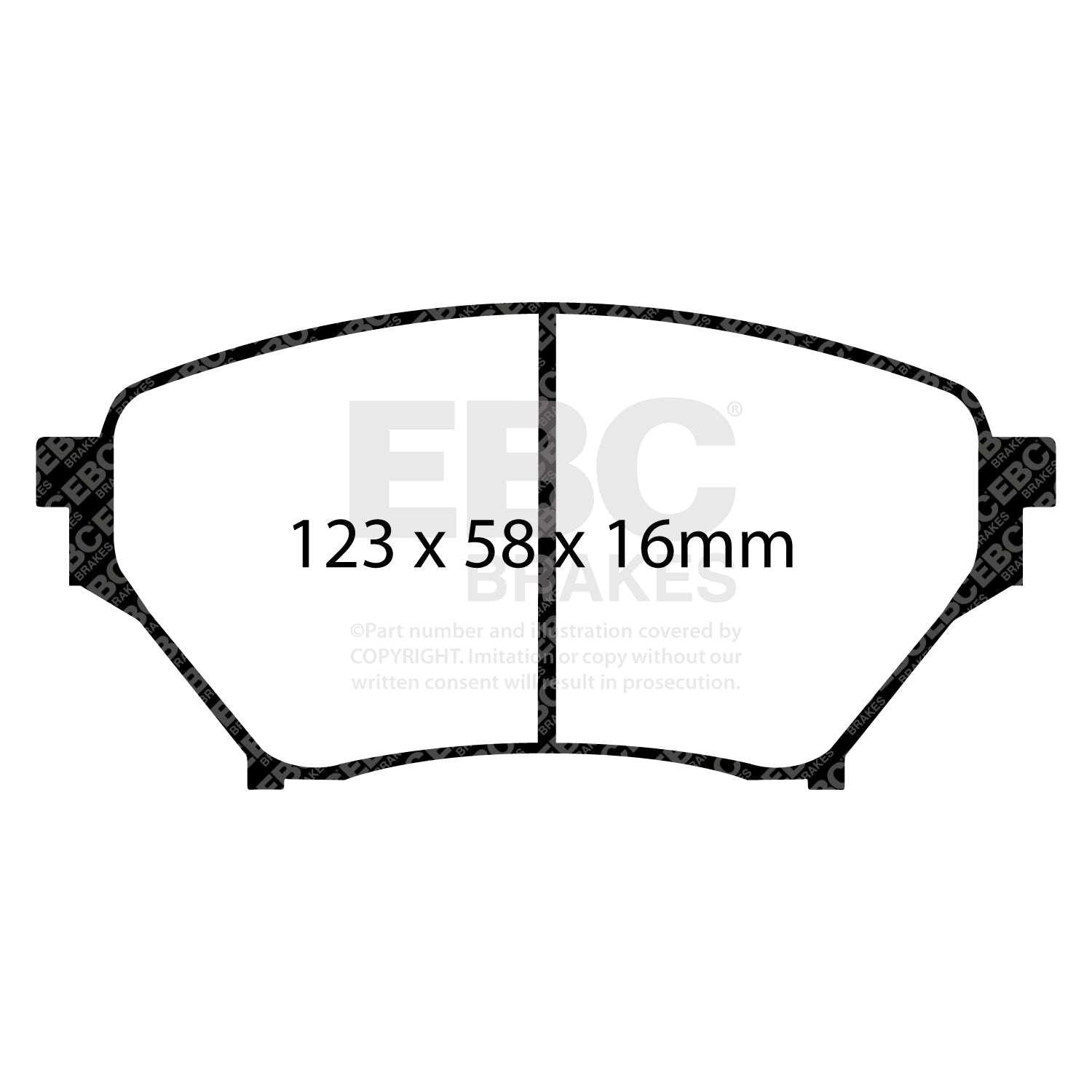 EBC Greenstuff Brake Pads (FRONT) - Mazda MX5 NB