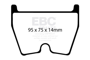 EBC RP-1 Racing Brake Pads (FRONT) - Audi TTRS Quattro 8S