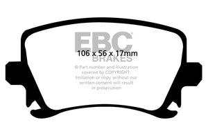 EBC Bluestuff Brake Pads (REAR) - SEAT Leon Cupra R 1P/Leon Cupra 5F