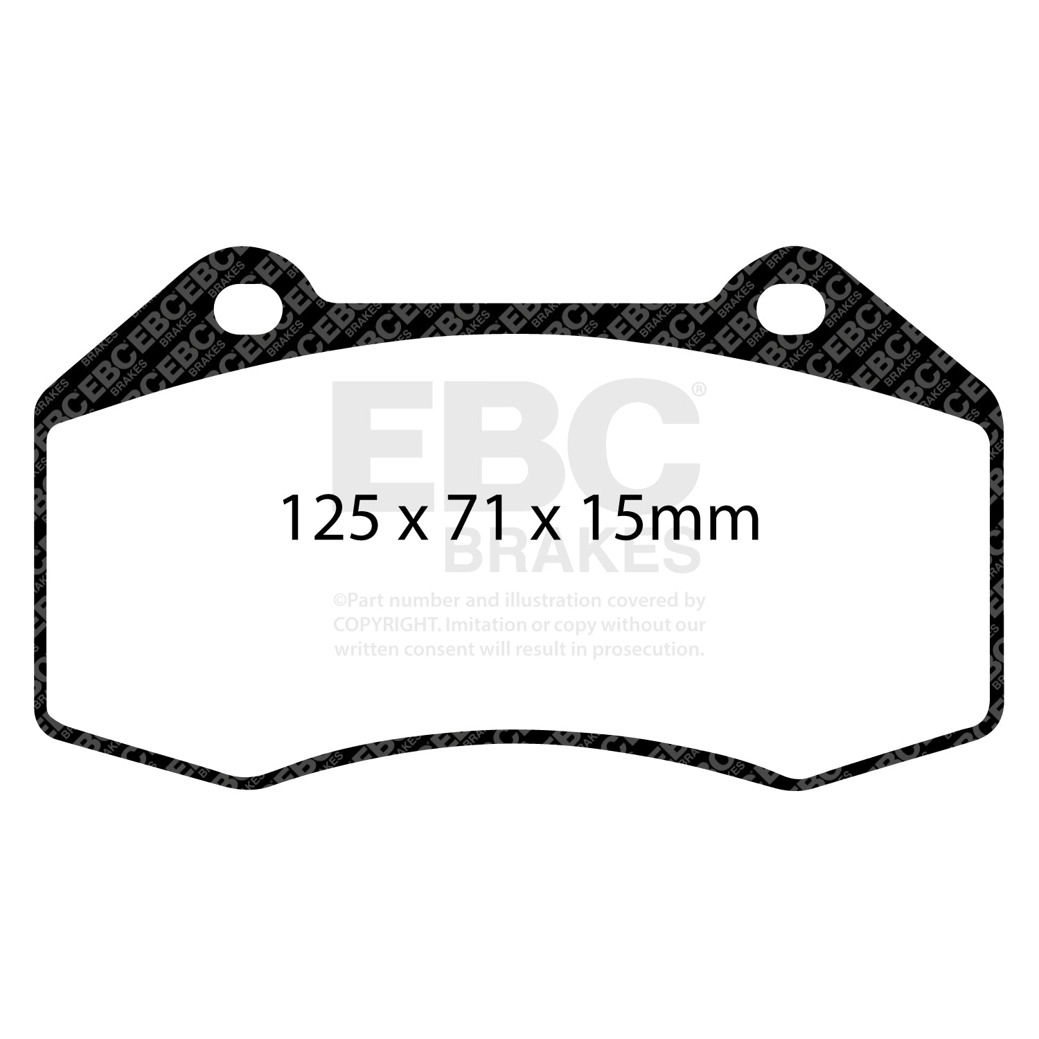 EBC Greenstuff Brake Pads (FRONT) - Renault Clio MK3 RS 197/200
