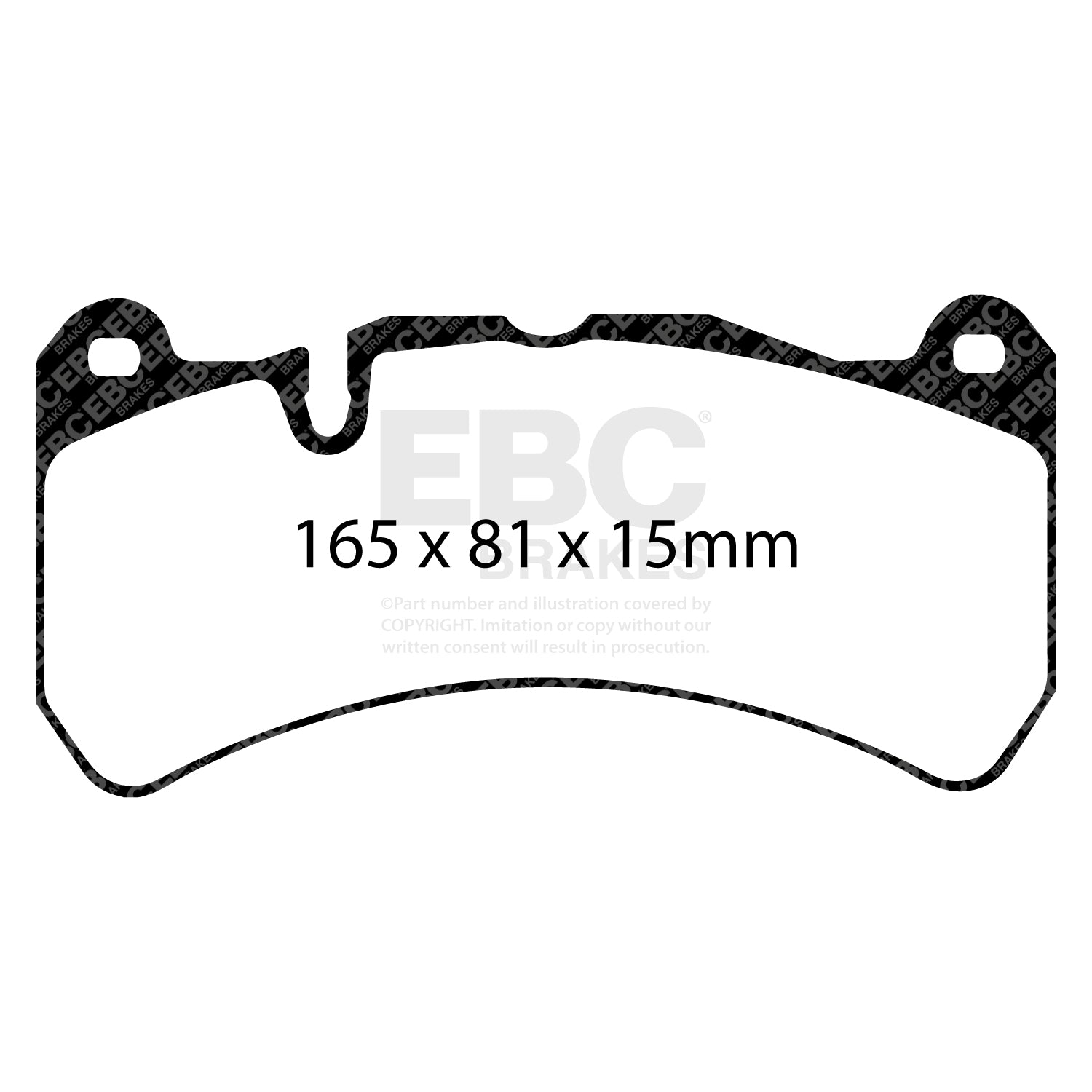 EBC Bluestuff Brake Pads (FRONT) - Subaru WRX STI VA