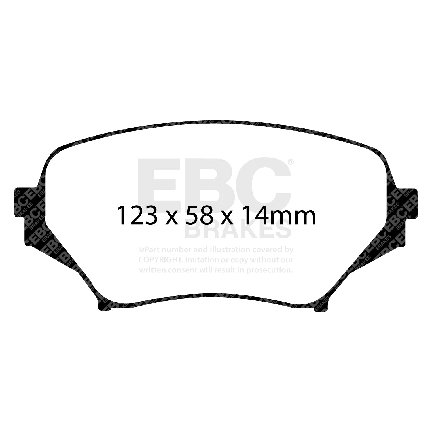 EBC Bluestuff Brake Pads (FRONT) - Mazda MX5 NC