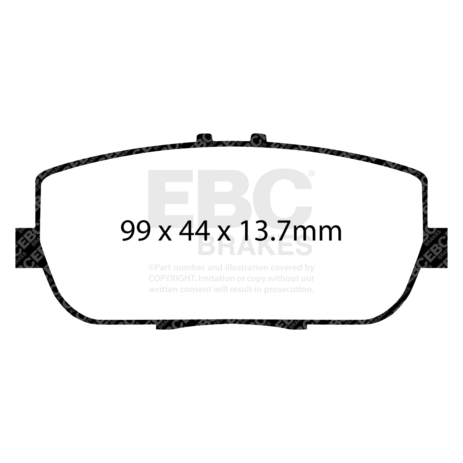 EBC Redstuff Brake Pads (REAR) - Mazda MX5 NC