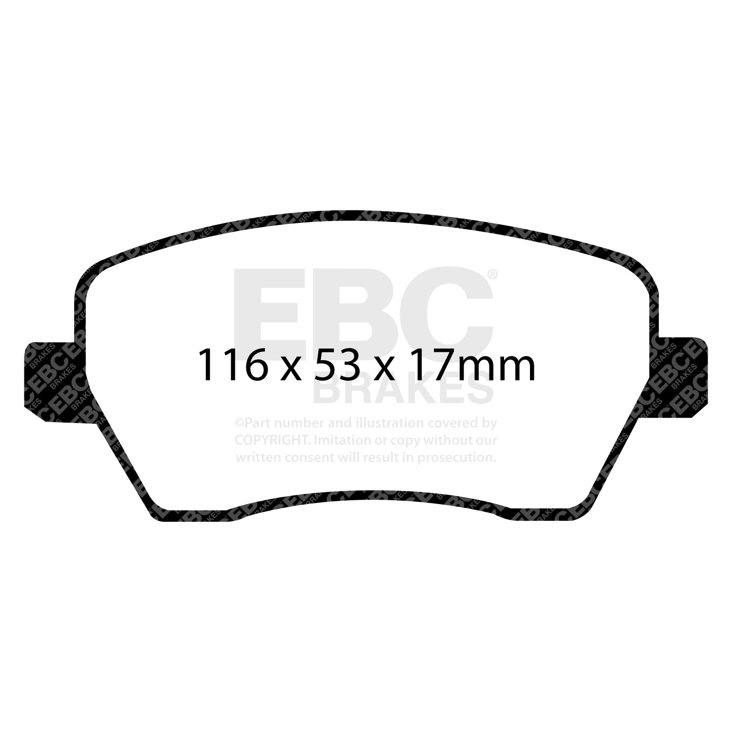 EBC Ultimax2 Brake Pads (FRONT) - Suzuki Swift Sport ZC31S