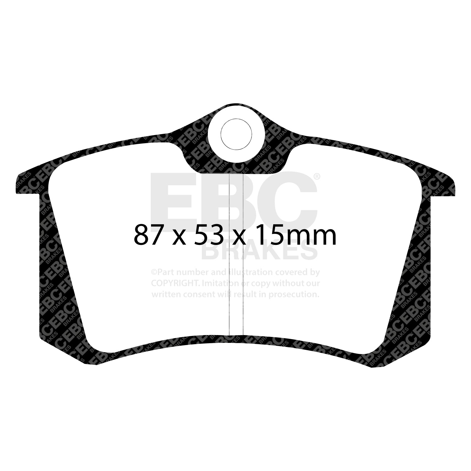 EBC Bluestuff Brake Pads (REAR) - SEAT Ibiza Cupra 6J