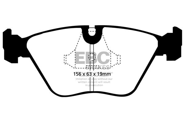 EBC Bluestuff Brake Pads (FRONT) - BMW M3 E46