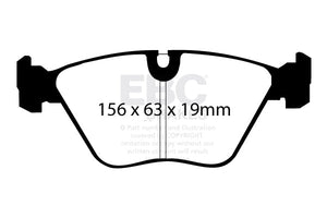 EBC RP-X Racing Brake Pads (FRONT) - BMW M3 E46