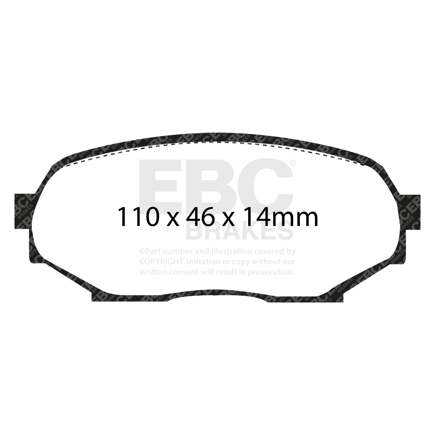 EBC Bluestuff Brake Pads (FRONT) - Mazda MX5 NA