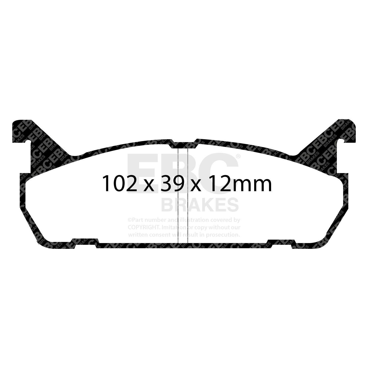 EBC Ultimax2 Brake Pads (REAR) - Mazda MX5 NA