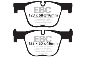 EBC Redstuff Brake Pads (REAR) - BMW M335i/M340i F30/F31