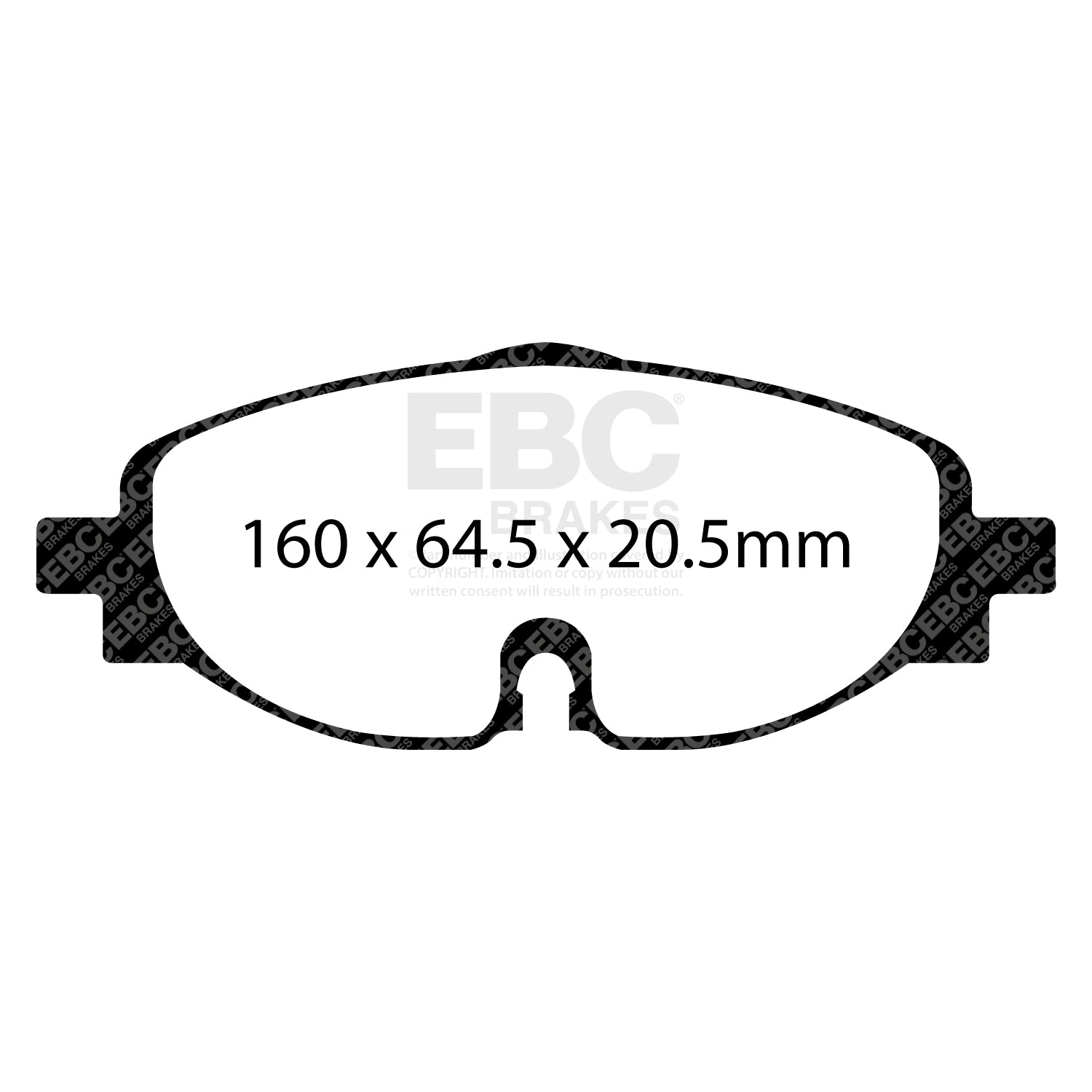 EBC Bluestuff Brake Pads (FRONT) - Volkswagen Polo GTI MK6 AW