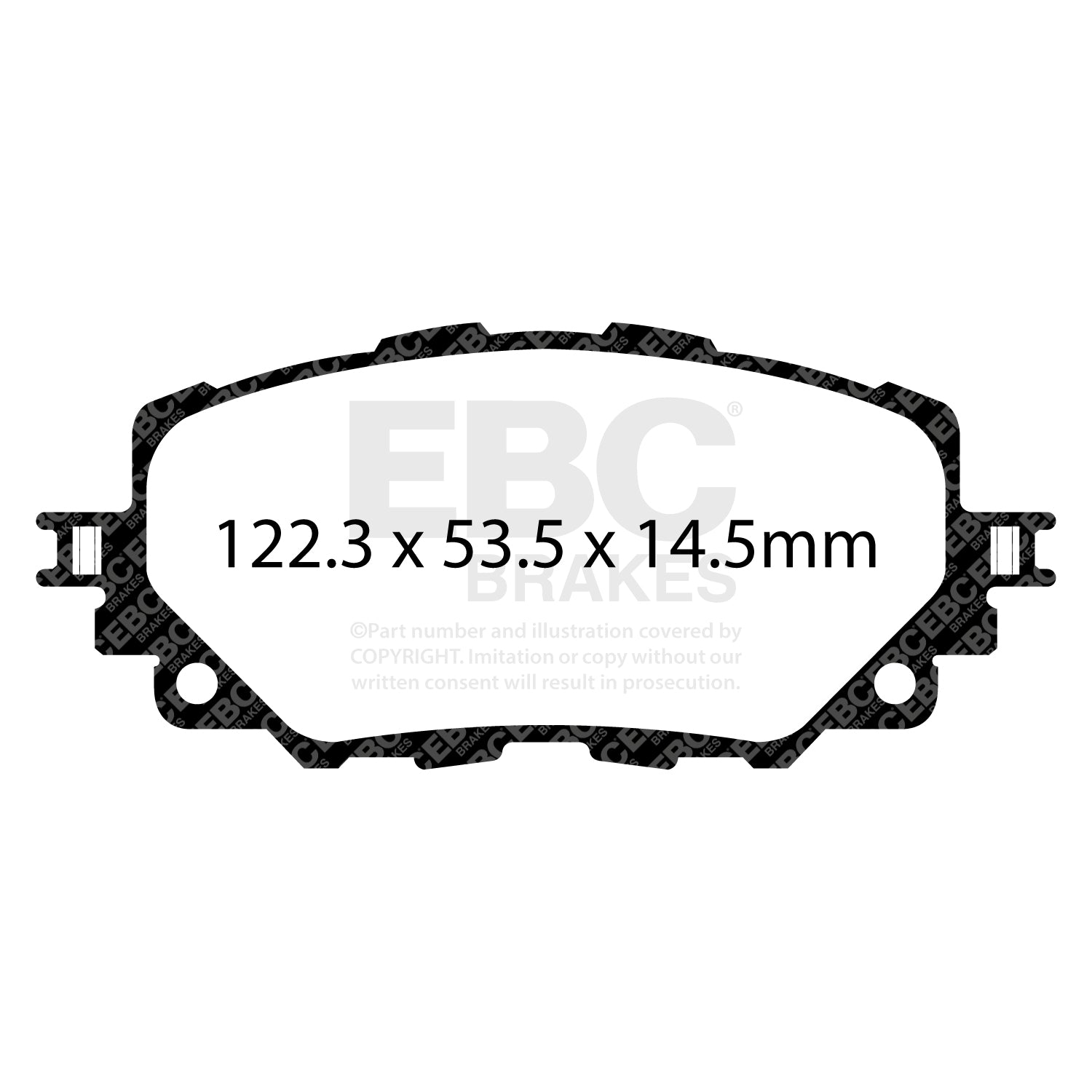 EBC Bluestuff Brake Pads (FRONT) - Mazda MX5 ND