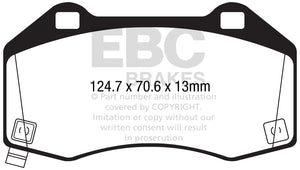 EBC Ultimax2 Brake Pads (FRONT) - ABARTH/Fiat 124 Spider (2016+)