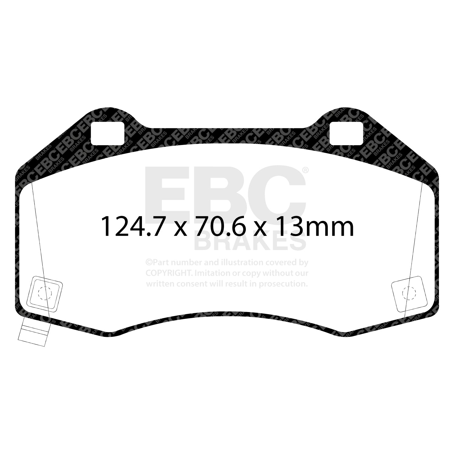 EBC Bluestuff Brake Pads (FRONT) - Mazda MX5 ND
