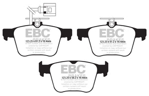 EBC Bluestuff Brake Pads (REAR) - Audi TTRS Quattro 8S