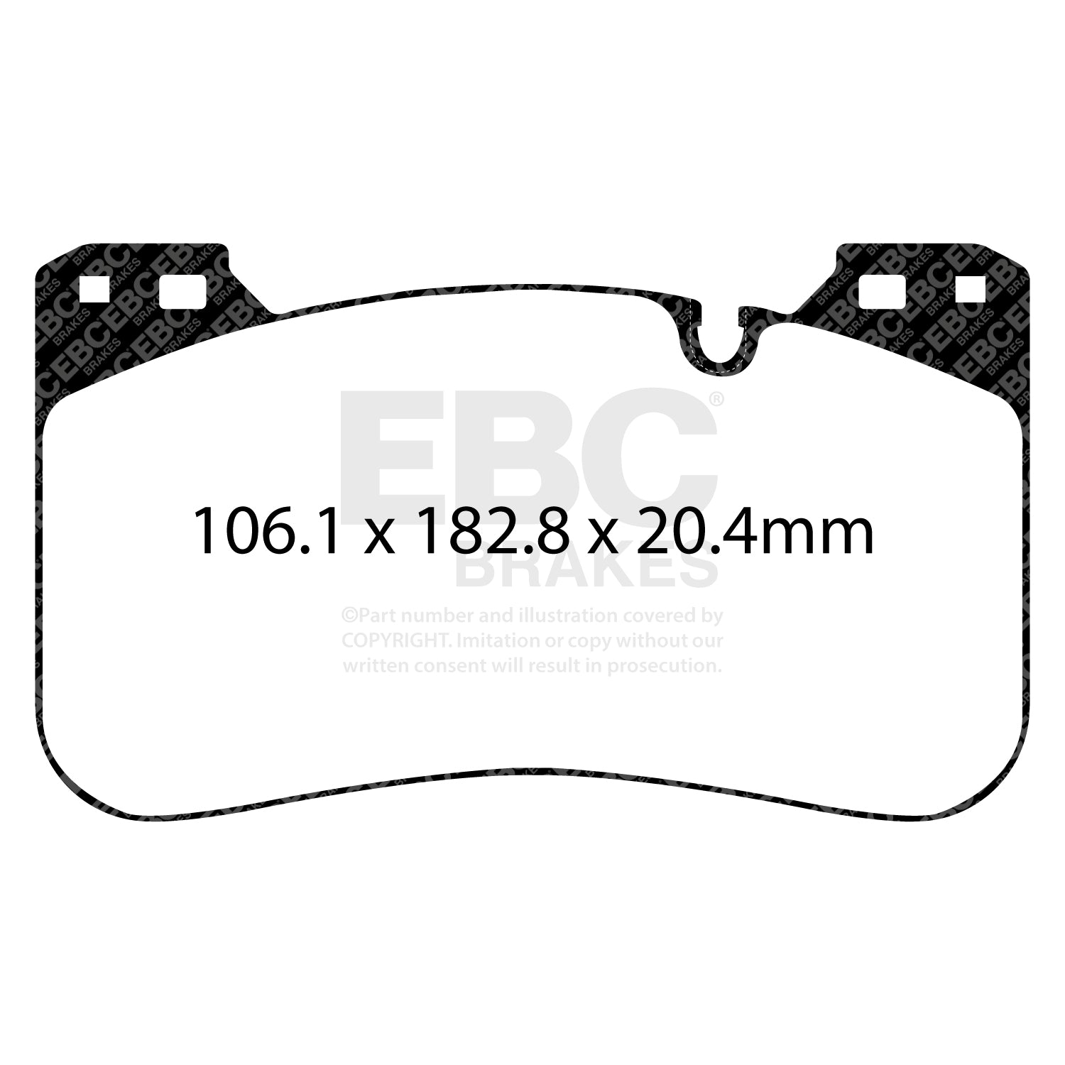 EBC Bluestuff Brake Pads (FRONT) - BMW M5 G90
