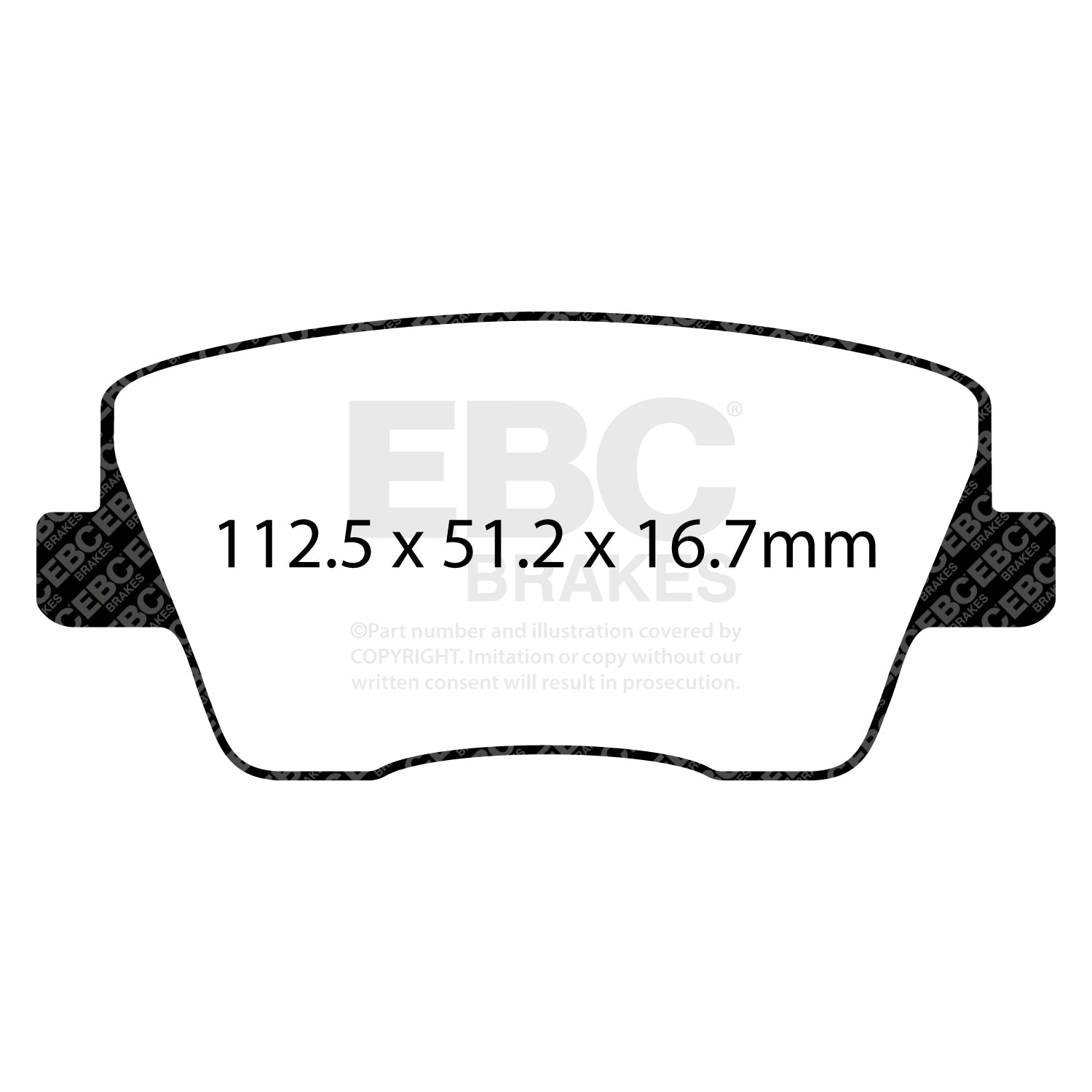 EBC Bluestuff Brake Pads (FRONT) - Hyundai i30N PDE