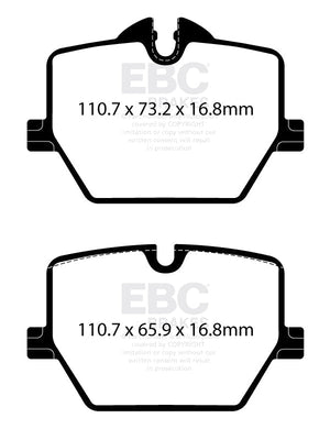 EBC RP-1 Racing Brake Pads (REAR) - BMW M240i X-Drive G42