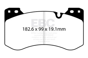 EBC Bluestuff Brake Pads (FRONT) - BMW M3/M3 Competition G80