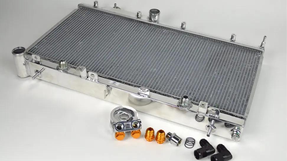 CSF Race Radiator for 08-14 Subaru Impreza w- built-in oil cooler (Includes WRX & STI)