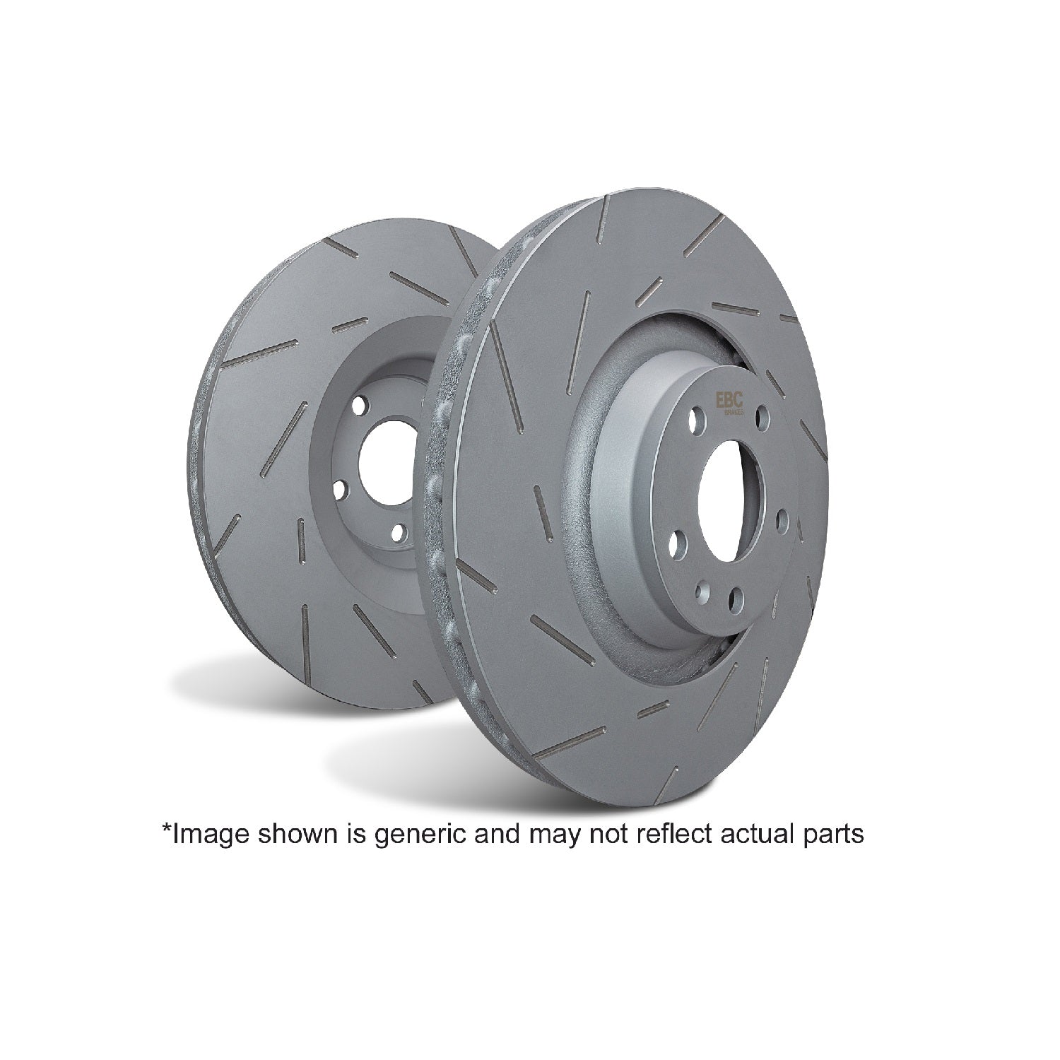 EBC USR Slotted Brake Discs (REAR) - Mini Cooper S F56