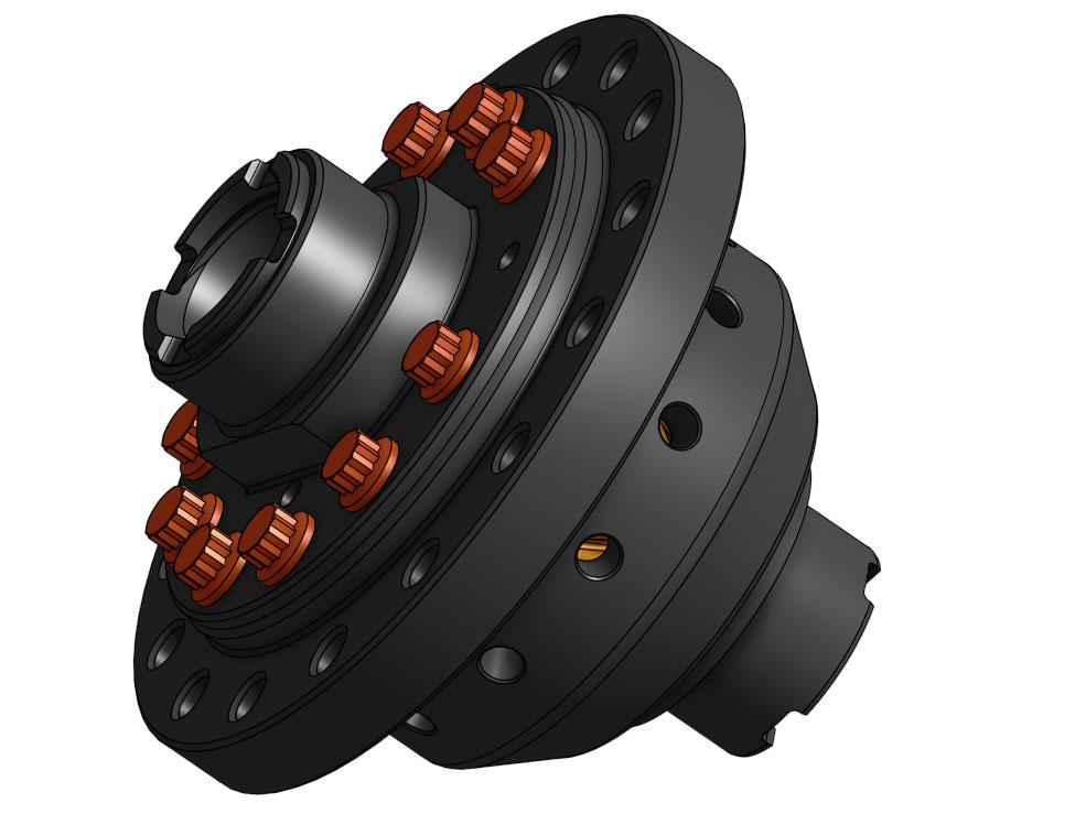 Wavetrac ATB Helical Limited Slip Differential - FK8 Honda Civic Type R