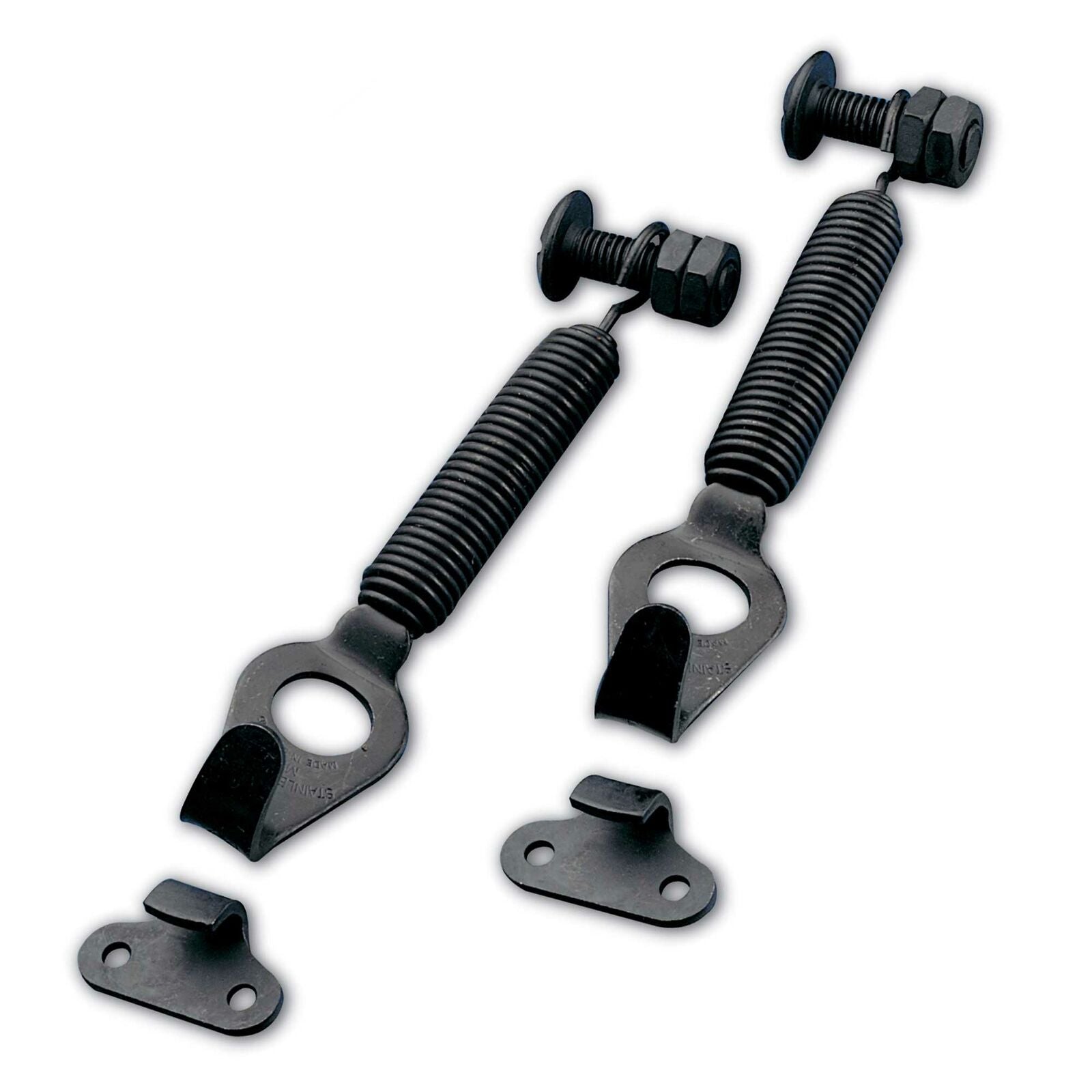 Grayston Competition Boot/Bonnet Latch Kit - BLACK