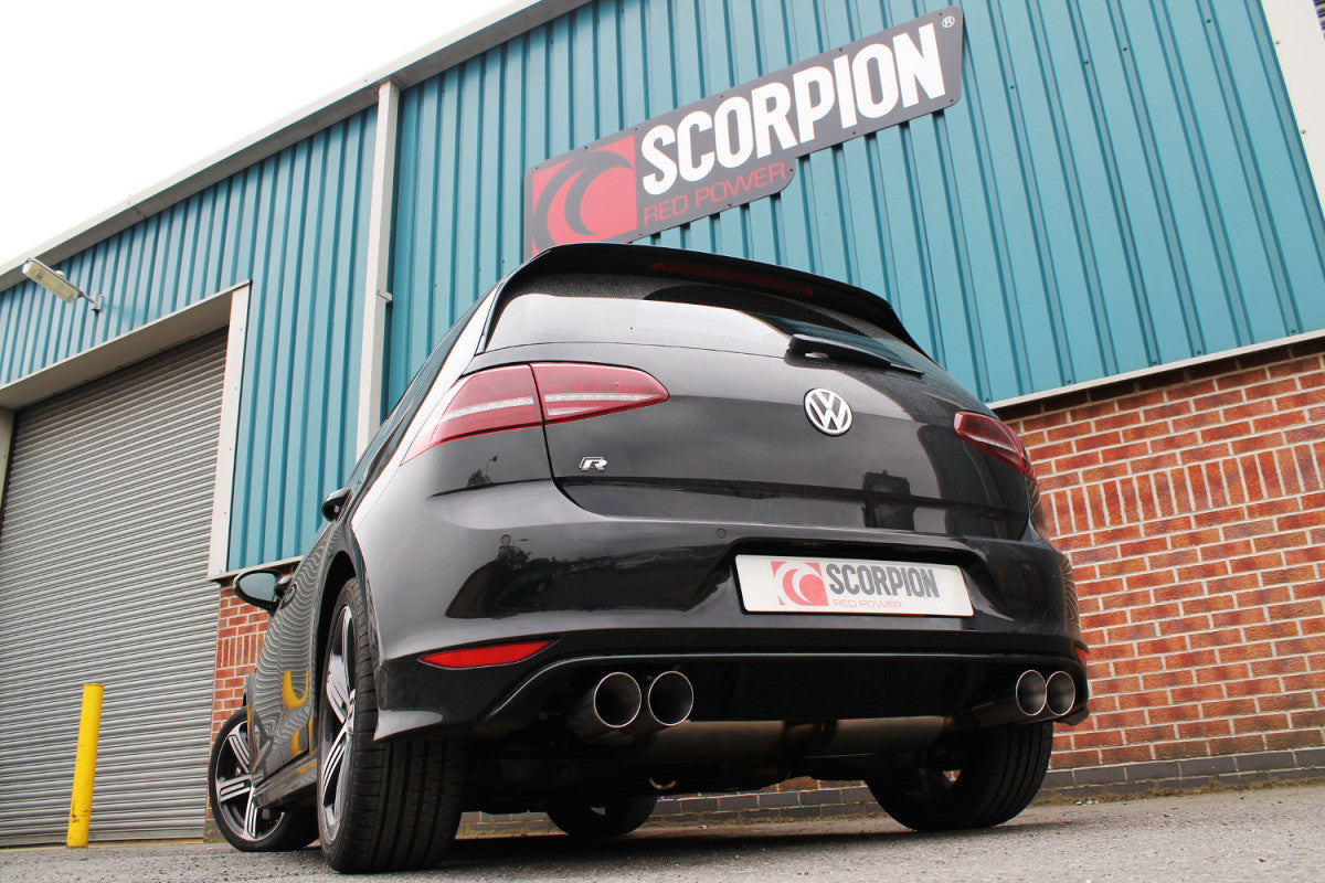 Scorpion Exhausts Cat-Back - Volkswagen MK7 Golf R Pre-Facelift 2014-2016