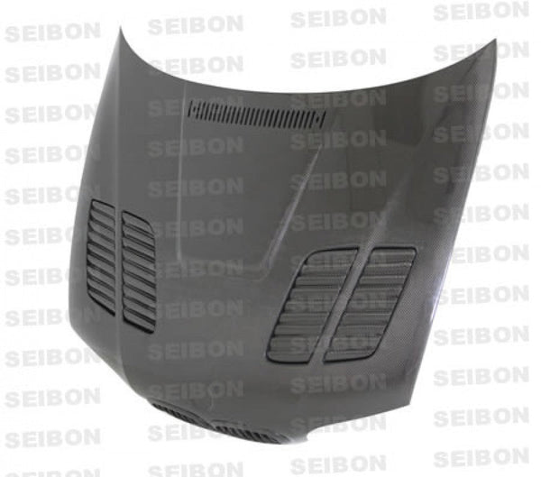 SEIBON GTR-STYLE CARBON FIBRE BONNET - 2001-2006 BMW E46 M3