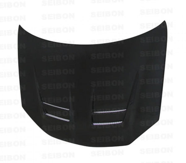 SEIBON DV-STYLE CARBON FIBRE BONNET - 2006-2009 VW GOLF GTI (SHAVED)