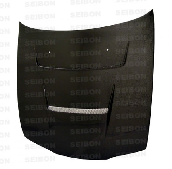SEIBON DV-STYLE CARBON FIBRE BONNET - 1995-1996 NISSAN 240SX