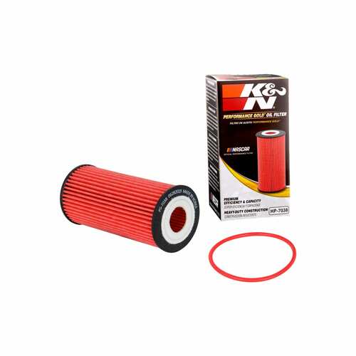 K&N High Performance Oil Filter (P/N: HP-7038)