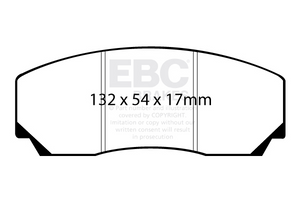 EBC RP-X Racing Brake Pads - EBC Racing Apollo4 Balanced Big Brake Kit