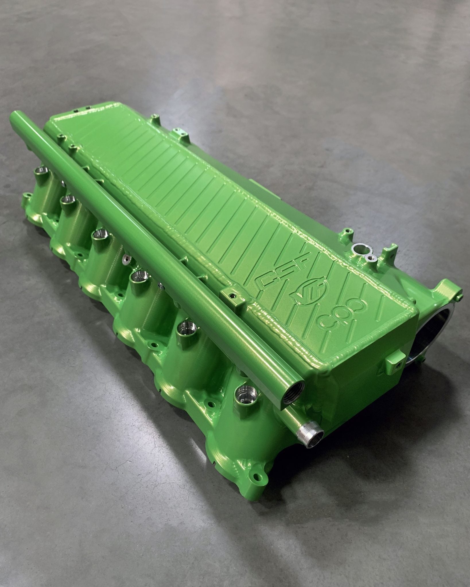 CSF A90 Supra Intake Manifold Intercooler - Custom One Stage Finish